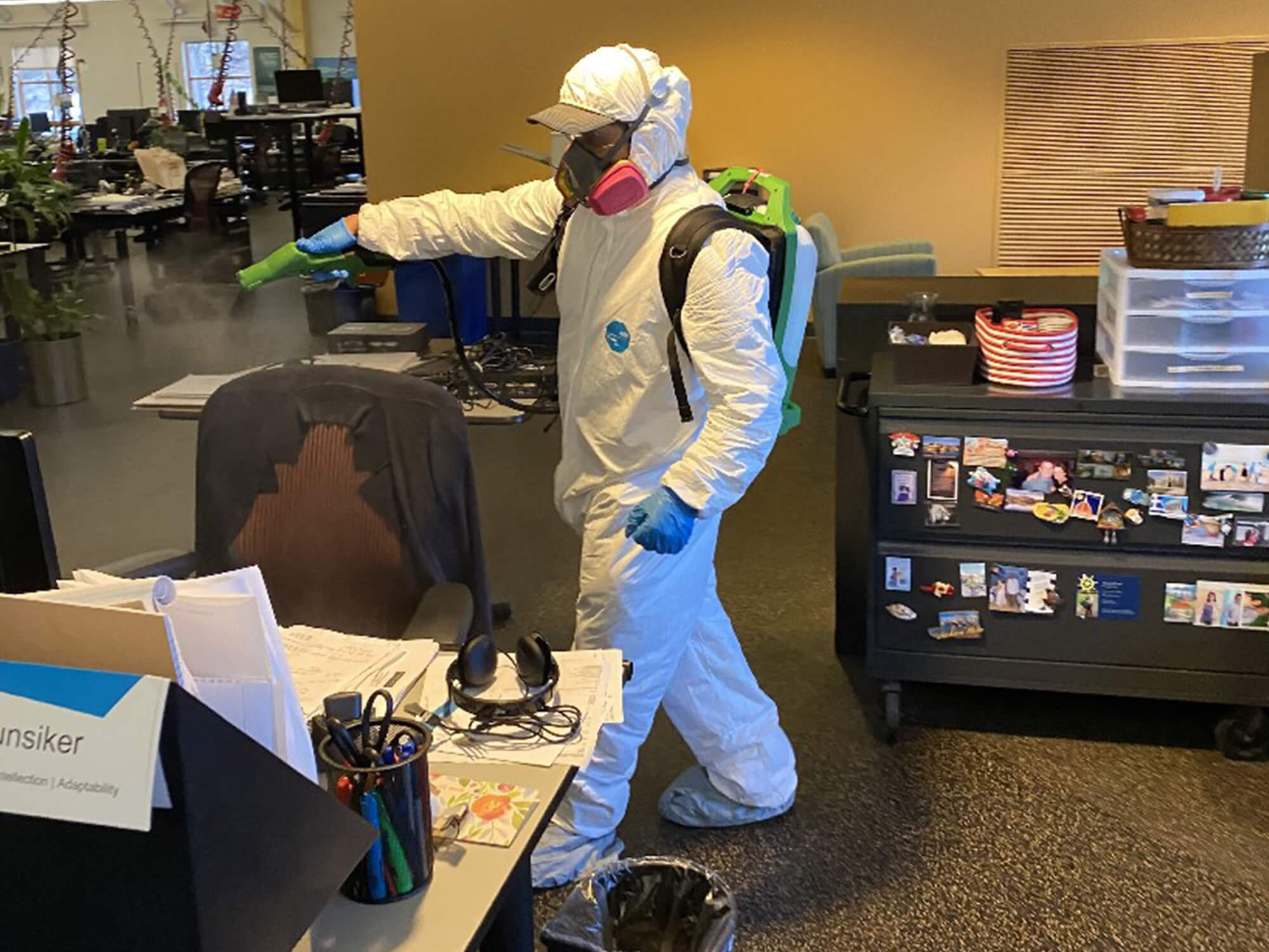 disinfection and sanitization