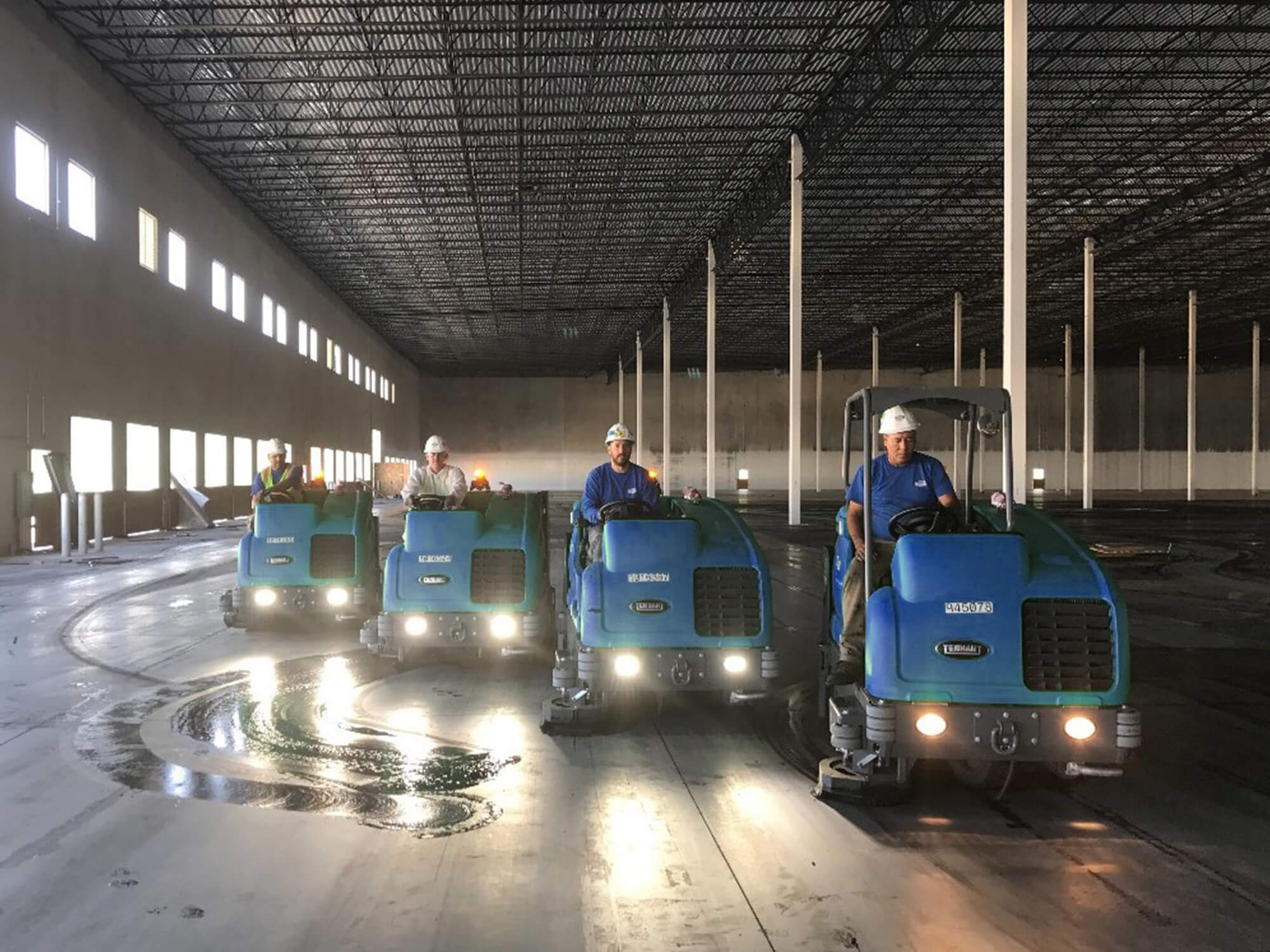 concrete and floor finishing