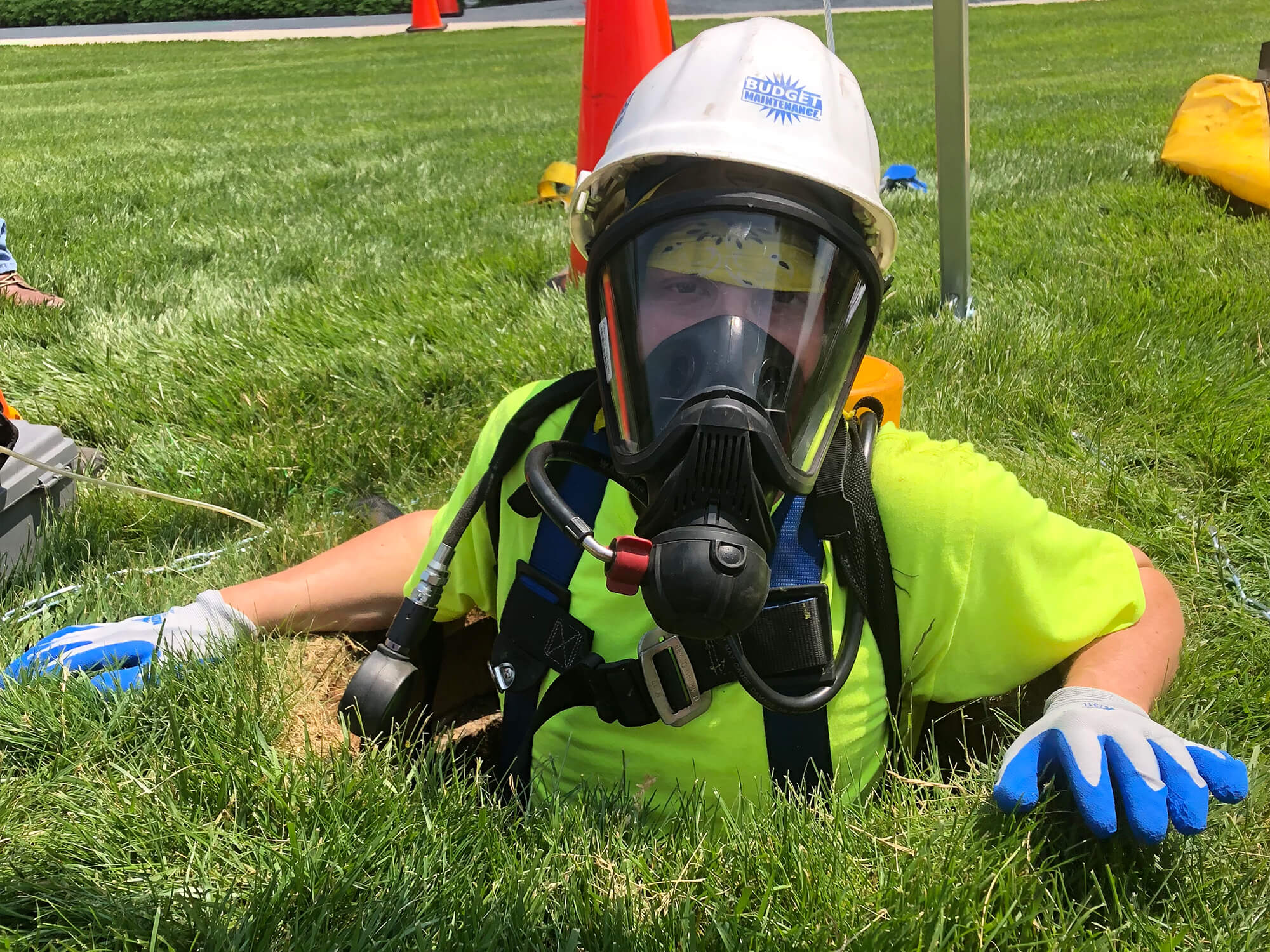 confined space maintenance and cleaning